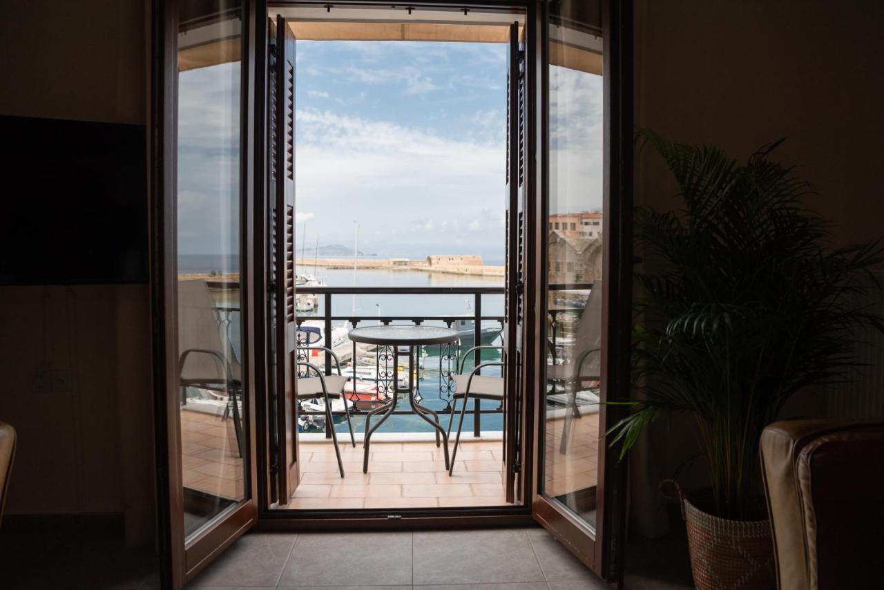 Destino Home Overlooking The Venetian Port Of Chania Chania  Exteriér fotografie