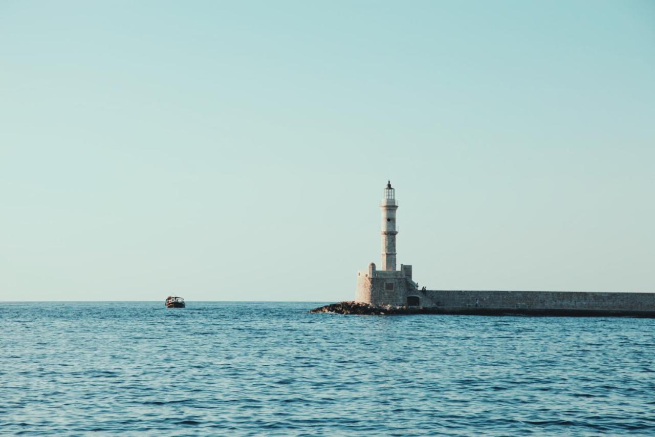 Destino Home Overlooking The Venetian Port Of Chania Chania  Exteriér fotografie